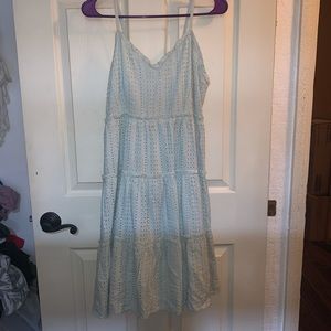 Light blue lace Sundress